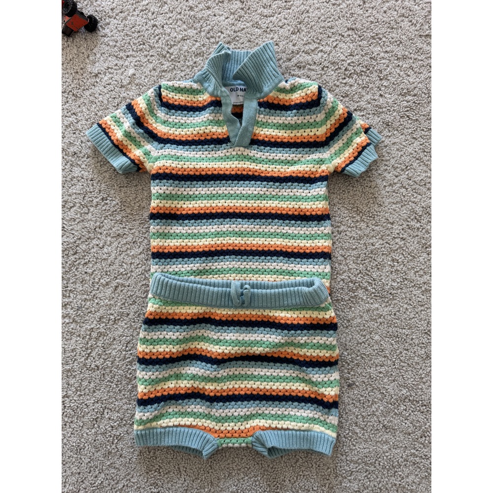 Old Navy Striped Set Size 18-24mo